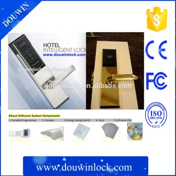 Smart card rf reader hotel lock system with free software