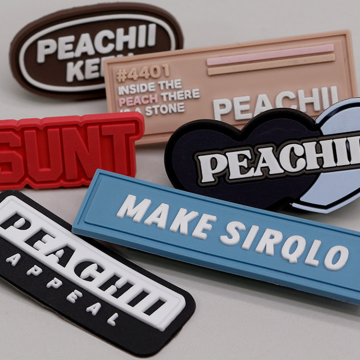 Eco-Friendly Custom Clothing Silicone Labels for Garment Logos