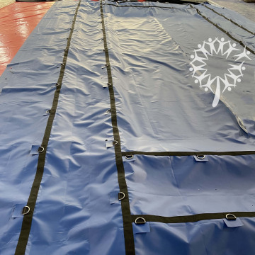 Dandelion Heavy Duty กันน้ำรถบรรทุก PVC Tarpaulin Lumber Tarps