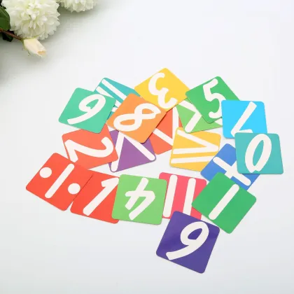 Wholesale Digital Paper Card Children's Early Education Learning Card Set - Color Printing