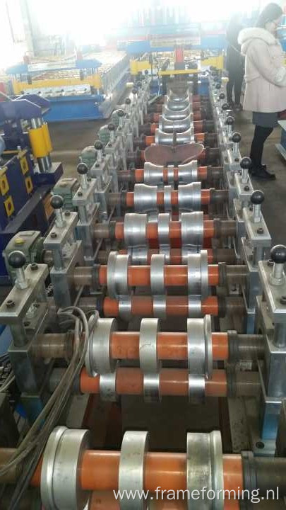 Ridge Cap Tile Cold Roll Forming Machine