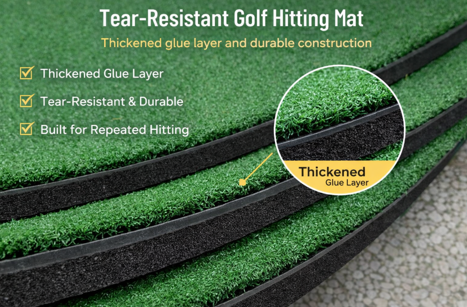 Thickened glue layer