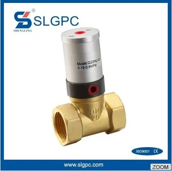 High quality brass body working for oil air control valve Q22HD-20