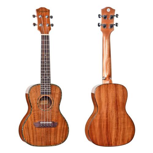 High Gloss Solid Ukulele Solid top wood concert tenor size ukulele Manufactory