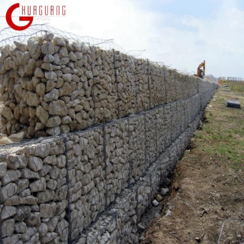 High Hardness And Beautiful Galvanized Gabion Net