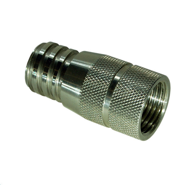 CNC lathe knurled nuts machined parts