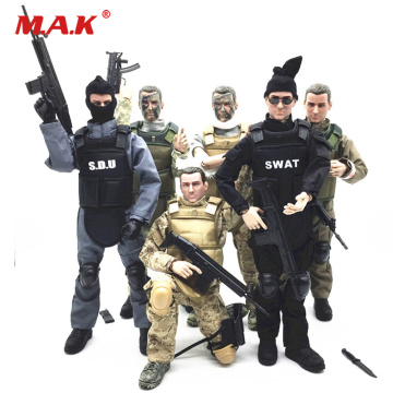 NB01A NB02A NB03A NB04 NB05 1/6 Forces Figure Model Military Army Combat Swat Police Soldier ACU Action Figure Toys or Gift