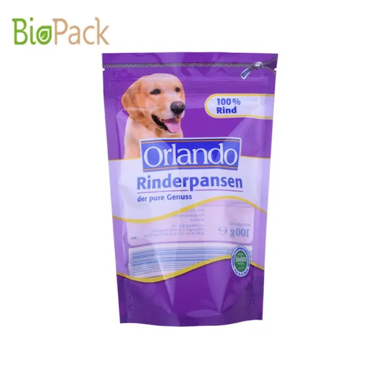 Side Gusset Top Pet Food Packaging Bag 5~10kg