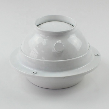 Difusor de bola ajustável redondo de alumínio do condicionador de ar
