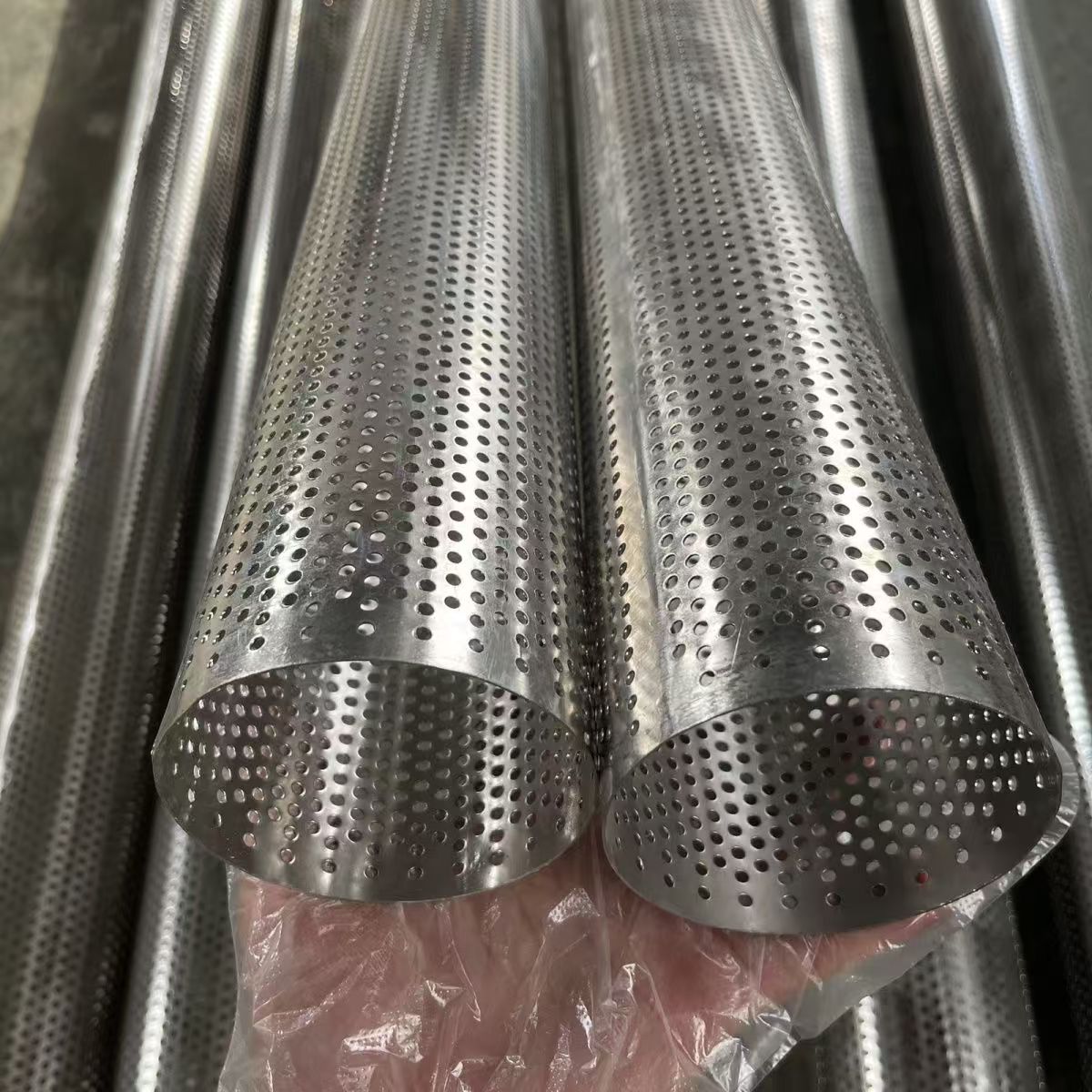 seamless stainless steel punched tube