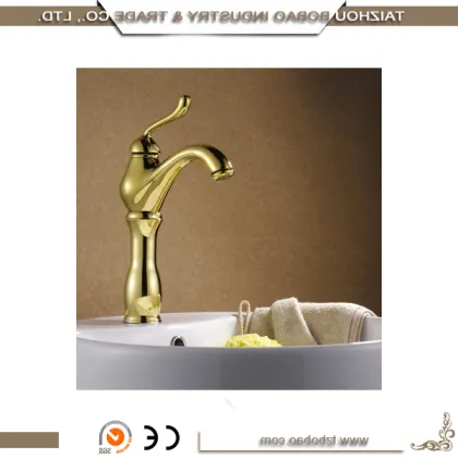 Gold Bathroom Faucet Golden Bathroom Faucet Gold-plated Bathroom Faucet Fancy Bathroom Faucet Antique Brass Bathroom Faucet Upc