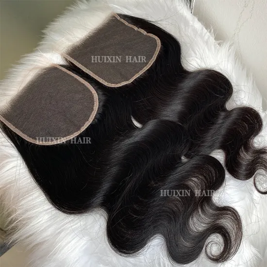 Wholesale Cheap Brazilian Virgin Raw Human Hair - Straight Body Wave 5x5 HD Lace Closure
