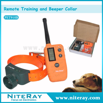 Waterproof and Rechargeable Remote Pet Dog Training Collar Bark Stop Collar