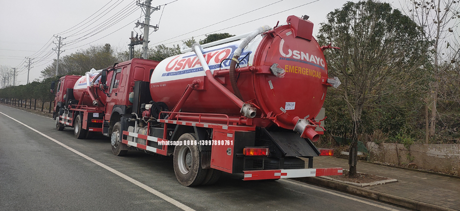 Howo Sewage Tank Truck