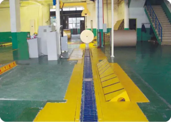 Paper Roll V-slat Conveyor