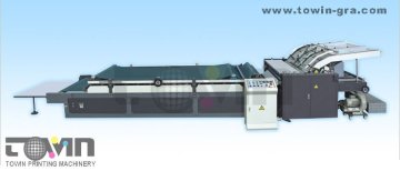 Semi-automatic flute laminator