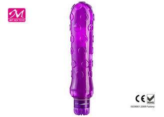Magic Hand Held Jelly Vibrators , Intense Shake Erotic Toys