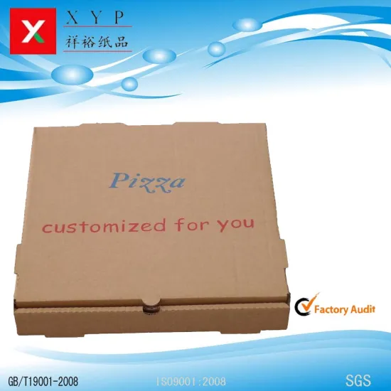 Customized personalized carton pizza box price