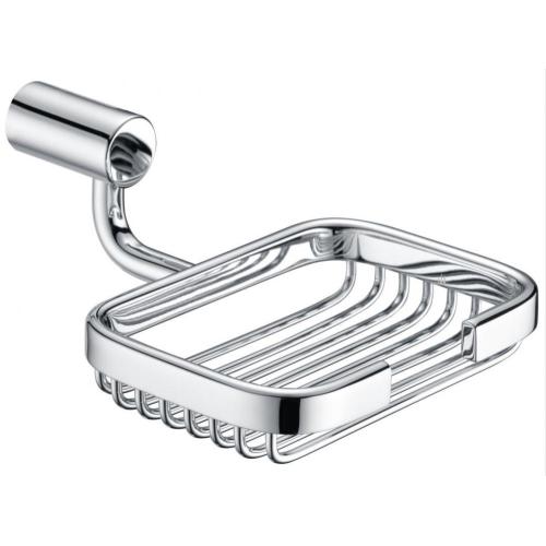 Soap Dish Basket Elegant style soap basket well chrome for bathroom Supplier