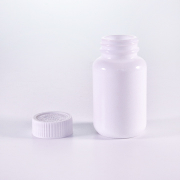 120ml White Jars With Ribbed Child Resistant Cap