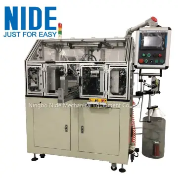 Automatic Armature Double Winding Flyer Rotor Winding Machine
