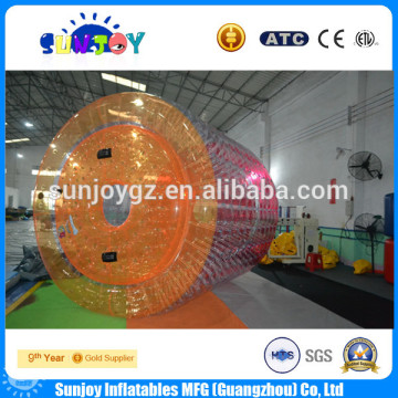 SUNJOY 2016 long inflatable roller ball, water ball for kids and adult