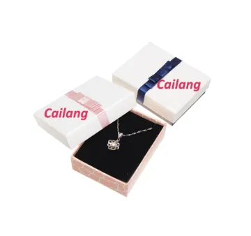 Custom 2PCS Jewelry Necklace Gift Paper Boxes