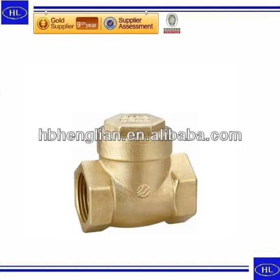 brass check valve