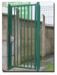 Gate With Vertical Bars