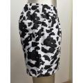 Cow print men's beach shorts