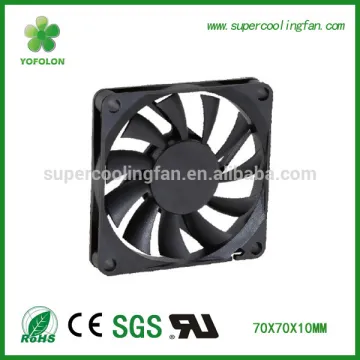 70x70x10mm brushless dc fan 12V air purifier cooling fan