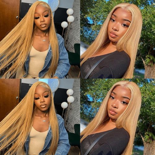 Honey Blonde Wig 13x6 Lace