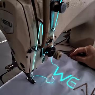 Ραμίτη 0,3mm φωτεινό σύρμα EL για τεχνολογία ηλεκτροσυροφωρείας