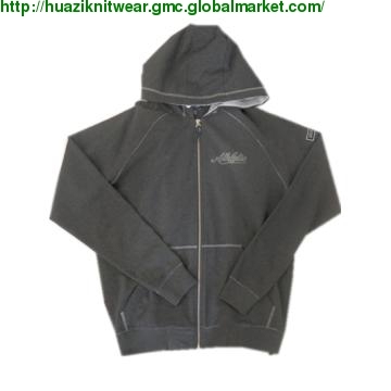 mens sweatshirt with hood and zip