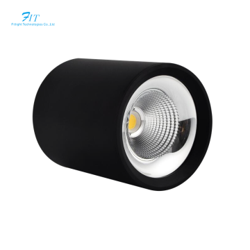 20W Anti-glare Round Aluminum LED Downlight: Surface Mounted or Suspended Pendant