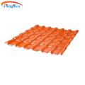 India anti impact pvc corrugate roof tiles uv resistant Spanish asa pvc plastic roof sheet for villa