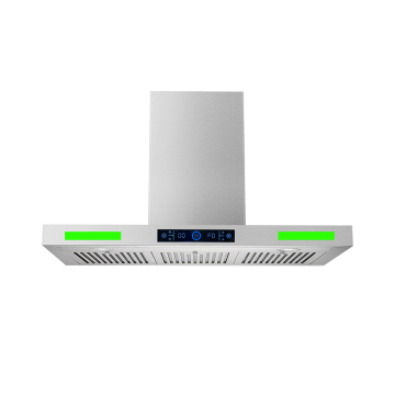 Special Design 900mm Stainless Steel Remote Control  T shape Range Cooker Hoods Exhaust Chimney Extractor Hood