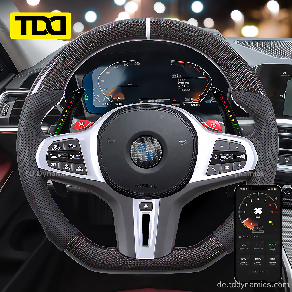 LED Paddle Shifter Extension für BMW G20