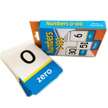 51pcs Kids Number Alphabet Flashcards - Customizable Early Learning Educational Tools for English Literacy