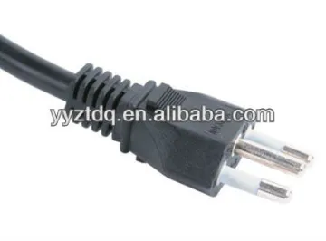 Brazil power cable with INMETRO supply
