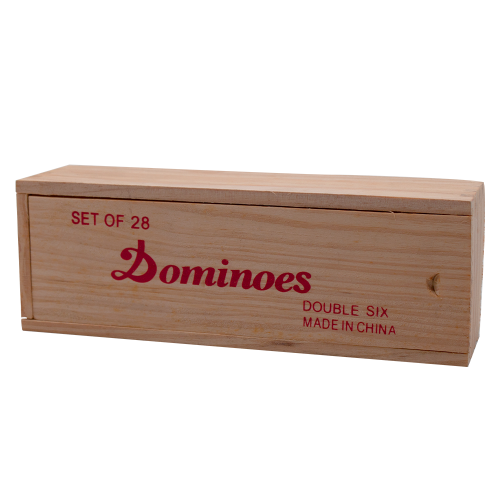 28pcs double six dominoes block game set