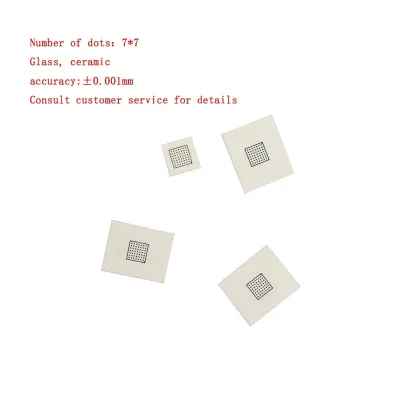 Dot Matrix Calibration Plate for Camera Visual Calibration