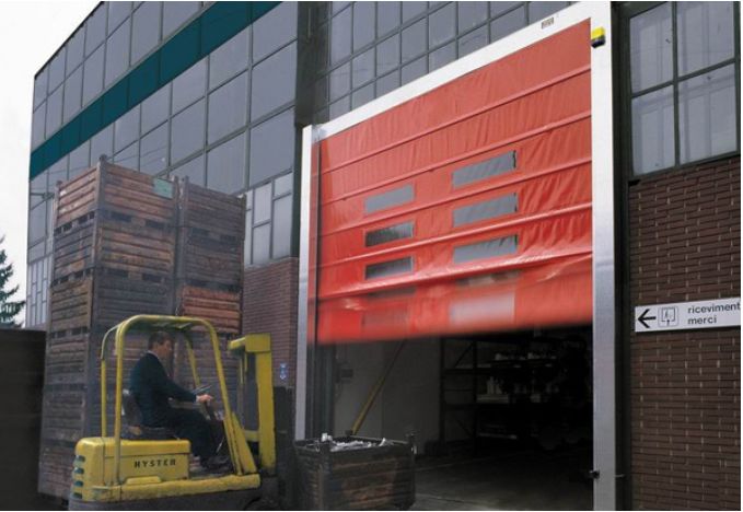 Industrial Wind Resist High Speed Stacking Door