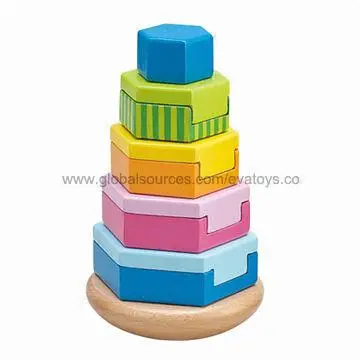 2013 Colorful Wooden Jenga Blocks Tumbler Set, Tower in Cheapest Price, EN 71 Test, Non-toxic