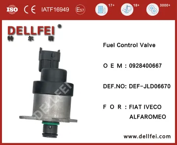 Pressure Control Metering Valve Solenoid Pressure Regulator Valve 0928400667 for ALFAROMEO,FIAT,IVECO