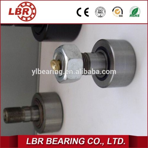 Bolt type roller bearings stainless steel track roller CF18 B / CF 18 BUU