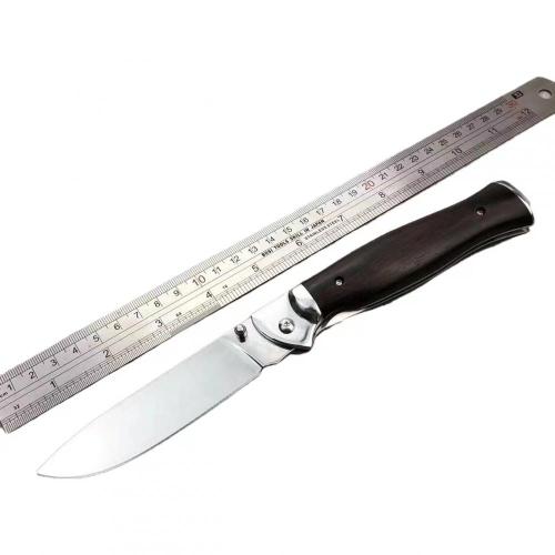 Russian Style Shiny Blade Outdoor Hunting Knife