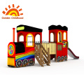 Train Shape Outdoor Playground Equipment For Kids