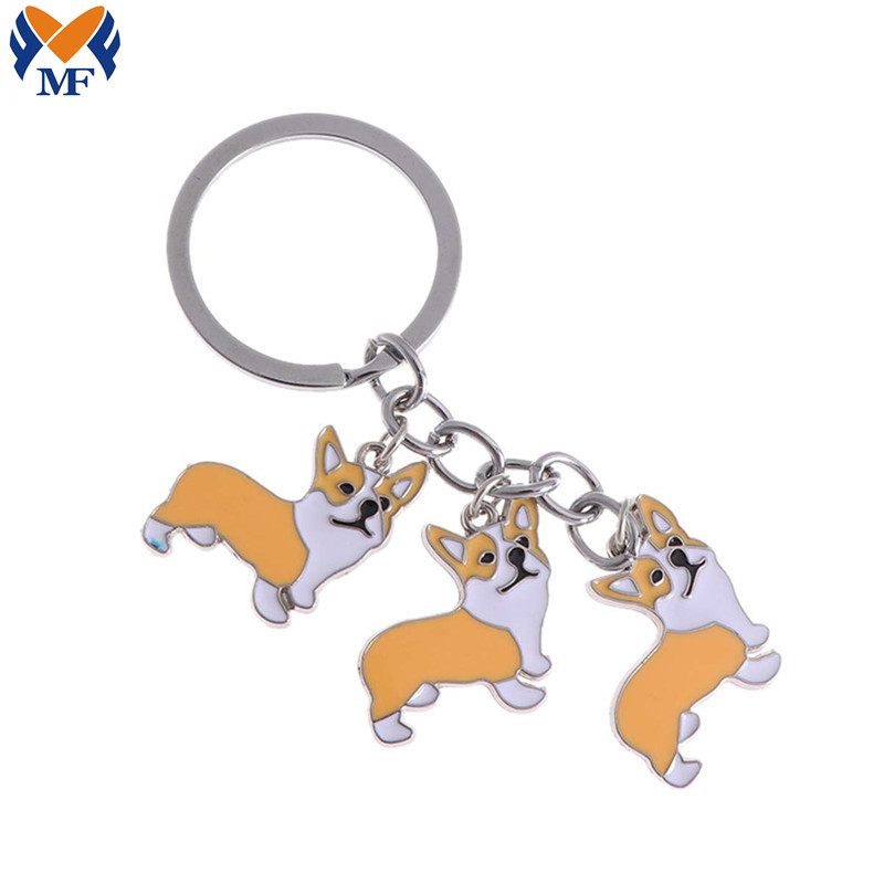 Dogs Pendant Keychain