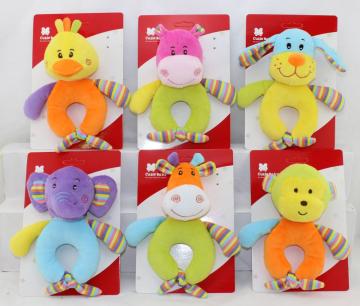 6 style different  soft plush baby toy